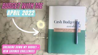 Budget With Me | April 2022 Budget | Real Numbers | $2,581 Biweekly Paycheck | Kimberly Budgets