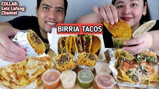 BIRRIA TACOS | BIRRIA NACHOS | BIRRIA BURRITO | MUKBANG PHILIPPINES | Collab w @Burdadzchannel