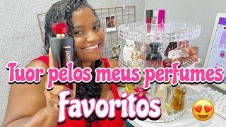 Tuor pelos meus perfumes favoritos 2023 | Atualizados