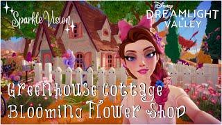 Greenhouse Cottage and Blooming Flower Shop Tour in Disney Dreamlight Valley