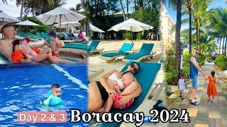 DAY 2 & 3 OF OUR BORACAY TRIP 2024 || Thefewstertv