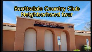 Scottsdale Country Club Az Neighborhood Tour. Homes for sale