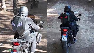 Riding with BIOSLED LOY KNIGHT Backpack / Honda Africa Twin 1000cc