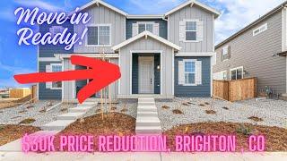 New Home Construction - Move in Ready Townhome - Farmlore - Brighton, CO; March 2025