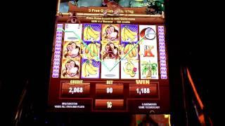 Jungle Monkeys Bonus Slot Win at Borgata