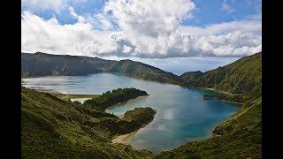 Vista de Sao Miguel Azores 4k