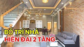 NẾU xây nhà 2 tầng hiện đại 5x15m, HÃY xem mẫu nhà đẹp này!