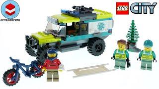 LEGO City 4x4 Off-Road Ambulance Rescue Speed Build #40582