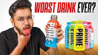 Trying PRIME Hydration in India  Trying YouTubers Brand #1 | TECHOOB