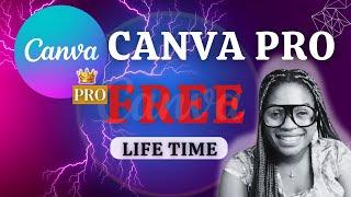 How to Get Lifetime Canva Pro For FREE (2024)