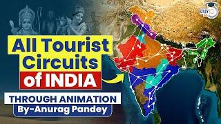 Explore All Tourist Circuits in India: Incredible Diversity of Bharat | UPSC Mains