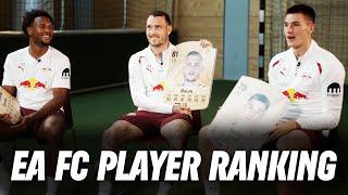 RB LEIPZIG PLAYERS GUESS AND JUDGE THEIR EA FC 25 RATINGS! | Who Got Overrated?