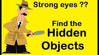 Hidden objects puzzle