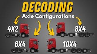 Decoding Truck Axle Configurations: 4x2, 6x4, 8x4 and More