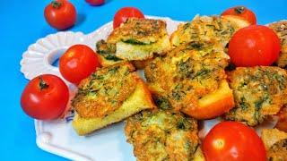 ЗА 1 МИНУТУ! Хрустящая Вкуснота! Бюджетный, простой, быстрый рецепт. Вкусно - Пальчики оближешь