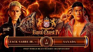 【新日本プロレス】ザック・セイバーJr. vs SANADA【IWGP世界ヘビー級選手権試合／2024.10.21 イギリス・ロンドン】