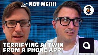 Unbelievable: My AI Twin Created By A Terrifying Phone App!! Captions App Is Beyond Crazy