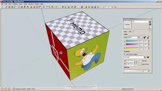 SketchUp    Материалы и карты для V Ray  Основы  Урок 1