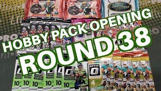 Random Football Card Hobby Pack Opening Round 38!