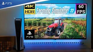 Farming Simulator 22 Gameplay PS5 (4K HDR 60FPS)