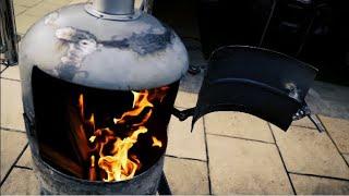 Gas Bottle Wood Burner | How to Build Part 2