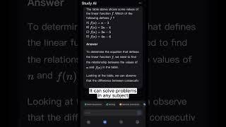 Study AI - Homework Helper