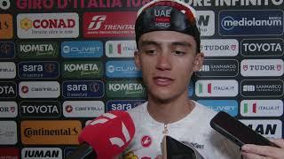 Isaac Del Toro - Interview at the finish - Stage 21 - Giro d'Italia 2025