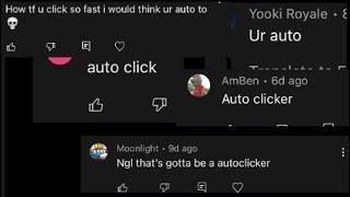DO I AUTO CLICK (Roblox bedwars)