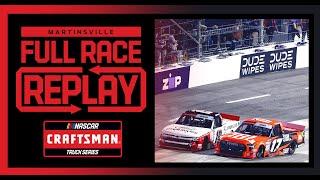 2024 Baptist Health 200 at Martinsville Speedway | CRAFTSMAN Truck Series Full Race Replay