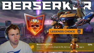 First Ever BERSERKER Kid... It's Actually Meta Worthy - 1.2 Million HP Tank Mode | War Robots