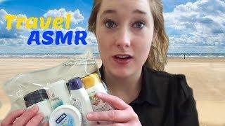 ASMR Show & Tell Travel Toiletries Bag! Plastic Tapping!