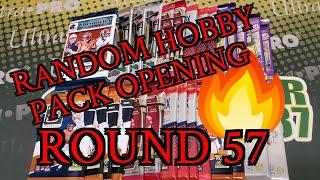 Random Football Card Hobby Pack Opening Round 57! 