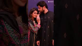 Hiba bukhari and husband beautiful tiktok video #actress #couplegoals #shorts