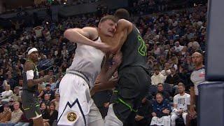 Christian Braun & Rudy Gobert get into it  HEATED MOMENT