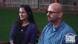 Steele San Diego Homes Client Testimonial - Tina & Gary Mini Clip 1