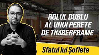 Rolul dublu al unui perete de timberframe