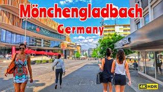 Mönchengladbach, Germany/ Walking tour in Mönchengladbach city in Germany 4K HDR 60fps