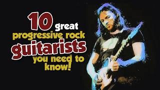 10 великих гитаристов прогрессивного рока, которых вам нужно знать! | #progressiverock #guitarplayer