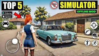 Top 5 Best Simulator Games For Android 2024 | Best Offline Simulator Games Under 200 MB