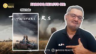 Farooq Reacts | TWISTERS | Official Trailer 2 | #universalpictures #movies