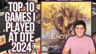 Top 10 Games I Played at Dice Tower East | 10-1 | The Best of the Best | Hot Games of 2024