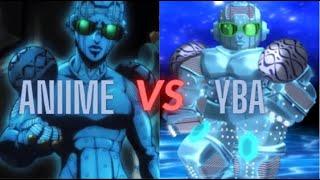 [YBA] Anime Stone Free VS YBA Stone Free (Comparison)