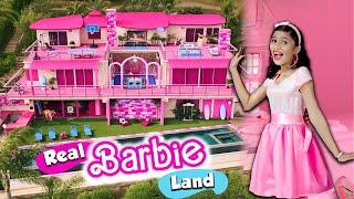 I Built My Own BARBIE House | Transforming Me Into BARBIE | Pari's Lifestyle