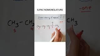 IUPAC NOMENCLATURE