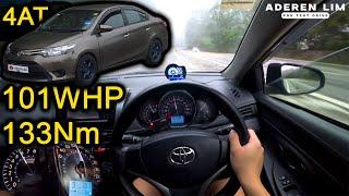 NCP150 Toyota Vios 1.5J 4AT | Malaysia #POV [Genting Run 冲上云霄] [CC Subtitle]