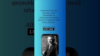 Albert Einstein ;"Hiç hata yapmayan bir insan hiç denememiş demektir." #youtubeshorts #keşfet