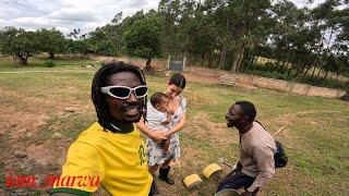 FARM DAY with my FAMILY After ARRIVING From Europe to AFRICA !!!