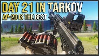 Why AP-20 Slugs are AMAZING - Day 21 Escape from Tarkov Full Playthrough [Karmakut]