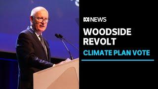 Woodside shareholders reject company's climate action plan in sign of investor discontent | ABC News