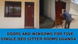 Affordable Windows, Doors and Flames for Single Bed Sitters in Uganda